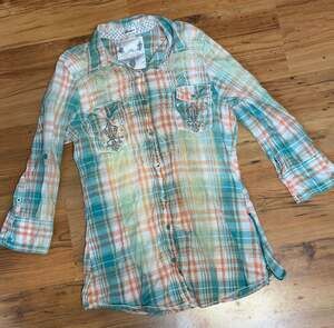 Roar Embroidered Shirt L (12-14)